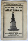 Guide   Plan Of Amsterdam C  1914 Dutch Travel Guide W  Folding Map   Adverts