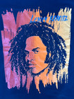 Rare Vintage Lenny Kravitz 1990 World Tour Concert Promo Original T-shirt L 90 s