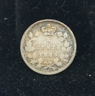 1885 Queen Victoria Canada 5 Cents  4319