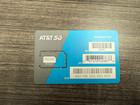 At t 3-in-1 Sim Card Nano Micro Standard Triple Cut Starter Kit Sim Card Only