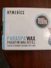 Homedics Paraspa 100   Paraffin Wax Refill  2 Lbs Wax   20 Liners Hand Therapy