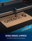 Omtech 150w Co2 Laser Cutting Engraver Cutter 40x63 With Premium Accessories A
