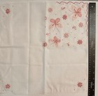 Madeira Raised Embroidered Butterfly Handkerchief Hankies With Box Vintage