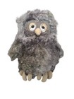 Jellycat London Retired Orlando Owl Fuzzy Fluffy Sleepy Brown Gray 11  Plush