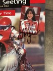 2000 Angelle Seeling Signed Team Winston  Nhra Pro Stock Motorcycle Hero Card