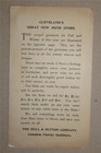 Vintage Antique 1898 Hull   Dutton May Company Cleveland Ohio Store Trade Card