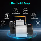 110v Motor Oil Fuel Fluid Extractor Electric Transfer Pump Self Priming