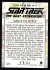 Star Trek Tng Portfolio Prints S1 Gold Autograph Parallel Base Card 129  076 125