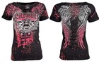 Rebel Saint By Affliction Women s T-shirt Motorhead
