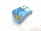 House Of Marbles Novelty Ornamental Blue Wooden Owl Ornament Home Decor Gift