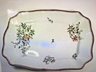 Antique French Faience Huge Serving Platter  strasbourg  By Sarreguemines C 1850