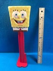 Rare Spongebob Giant Pez Dispenser With Red Stem - Euro Xxl Jumbo Version