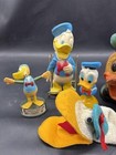 Vintage Disney Donald Duck Plastic Figure Figurine Toys Lot Of 5