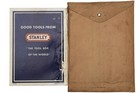 1939 Stanley Tools No  34 Catalogue 240 Pages W  Original Envelope   Insert