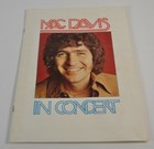 1974 Mac Davis In Concert Program Boutwell Enterprises Columbia Grammy Bmi Narm