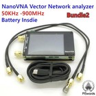 Nanovna Vector Network Analyzer 50-900mhz  w Metal Shell  Battery  Antenna