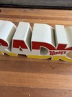 Vtg Wendy   s Spell Out Radio Letters Advertising Works   Tested Sign Kitchen