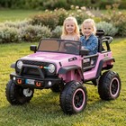 24v Ride On Car 2 Seater Battery Power Wheels Car 4 100w Motors W remote Control
