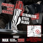 Cordless Sheet Metal Cutter Brushless Compatible With Milwaukee 18v Battery t   