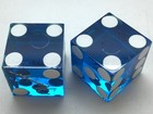 Flamingo Casino Las Vegas Nevada Blue Dice Pair