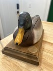 Vintage Mallard Duck Decoy Telephone 70   s Rotary Dial Quacks Ring Cabincore