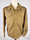 Wwii Usaaf British Made Ike Jacket - 9th Air Force Patch  - Named   Dated 1944