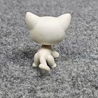 Littlest Pet Shop Authentic  64 Lps White Shorthair Cat Blue Eyes Pink Ears 2004