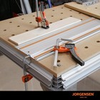 Jorgensen 6-5 8  Ratcheting Table Clamp Quick Release Track Saw Clamp Rail Clamp