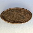 1933 Worlds Fair Chicago Century Of Progress Sky Ride Elongated 1926 Cent Coin
