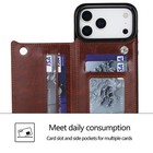 Wallet Card Holder Case For Iphone 17 16 15 14 13 12 11 Pro Max Xs Leather Cover