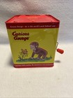 Curious George Jack In The Box Vintage 2006 Schylling  Yellow Tin - Working