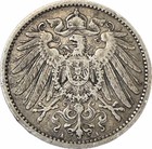 German Empire Lot Of 4 Silver 1 Mark Coins 1902-1907