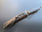 Tanto Knife 21cm Blade Sheath Camping Survival Bowie Steel Military Pig Outdoor