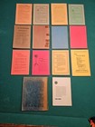 Lot Of 14 Dramatic Pub  Co Theater Musical Paperback Play Scripts From 1929-1963
