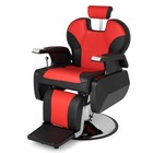 All Purpose Hydraulic Recline Barber Chair Salon Beauty Equipment Black   Red