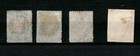 St Helena 1862 3x Used Six Pence   1 Fake Stamp 