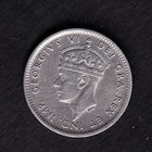 Nfld Newfoundland 1940 5c Five Cent Silver Coin King George Vi Vf   925 Silver