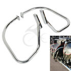 Chrome Saddlebag Guard Rail Crash Bar For Harley Softail Heritage Springer Flsts