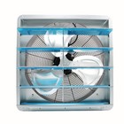 10 12 14 16 20  Shutter Exhaust Fan Aluminum High Speed Wall Mounted Shop Garage