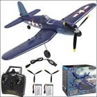 Volantex F4u Rc Airplane 2 4g Fixed Wing Epp 6-axis Gyro Aerobatic Rtf Fighter