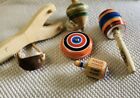 Trompo  Toma Todo  Valero  Spinning Tops Resortera Combo Mexican Wood Toys