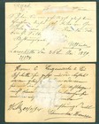 Luxembourg  1889 1894  2 Stationery  Postal Used  See Condition 