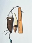 Native American Style  Deer Jawbone Knife   618