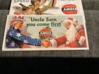Vintage 1940   s Amoco Gas Blotter Lot