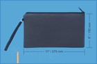 X2 Bank Bags Vinyl Zipper Deposit Money Cash Currency Receipt Bank Bag Wallet