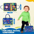 Toddler Busy Board  Montessori Sensory Toys For Boys  1-4 Year Old Girl Toddl   