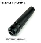 Stealth Alloy 6 Muzzle Brake Aluminum Cnc 6  Extension Tube For Aeg Gbb 1 2 X28
