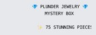 New Plunder Jewelry Mystery Lot Of 75