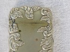 Antique Victorian English Repousse Nickel Silver Vesta Match Safe Case
