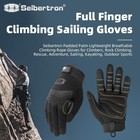 Full Finger Padded Palm Lightweight Breathable Climbing Rope Gloves For Climb   